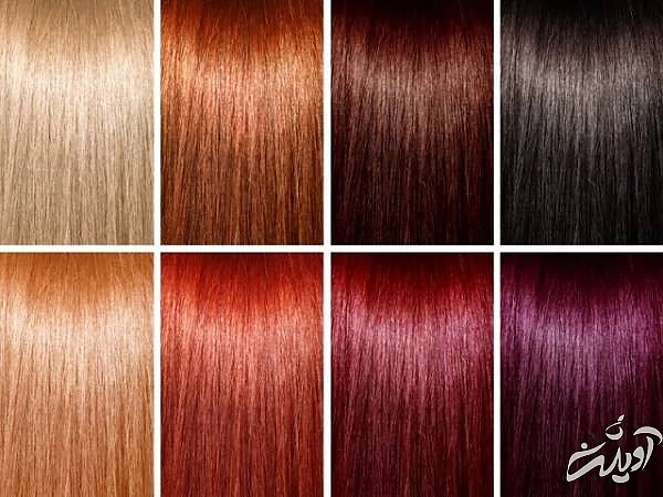 رنگ موی خوب 